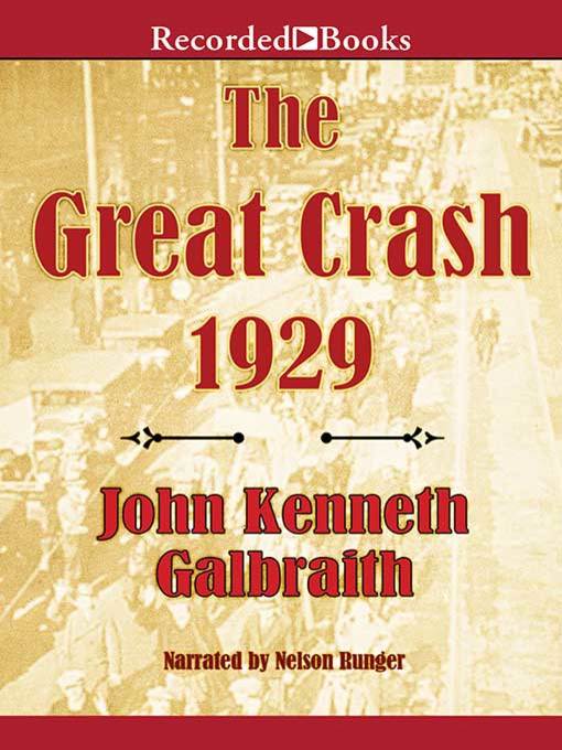 Cover image for The Great Crash 1929
